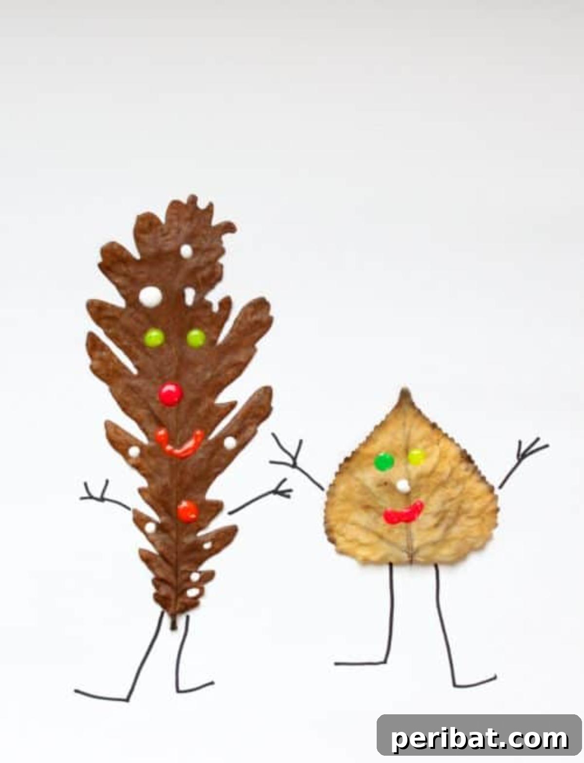 Nature's Masterpiece: 44 Creative DIY Leaf Art Projects 15 Leaf People Fall Craft