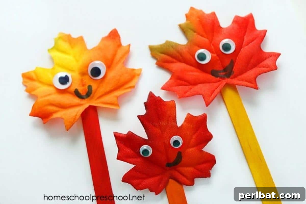 Nature's Masterpiece: 44 Creative DIY Leaf Art Projects 26 Simple Leaf Craft for Kids