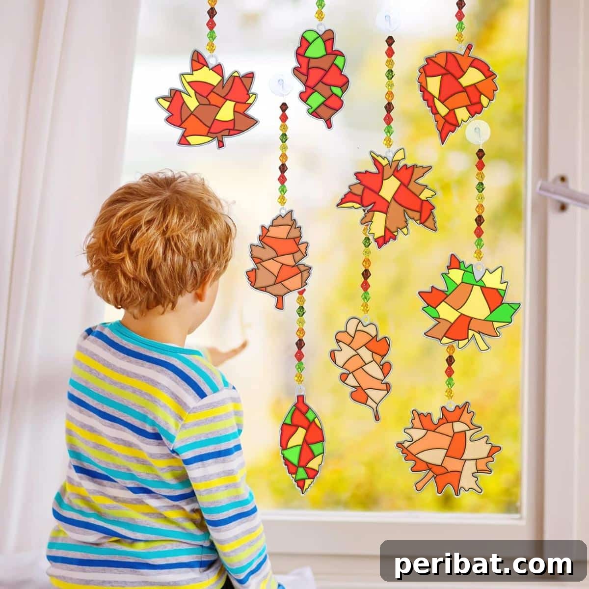 Nature's Masterpiece: 44 Creative DIY Leaf Art Projects 46 Fall Leaf Suncatchers Ornaments Decorations
