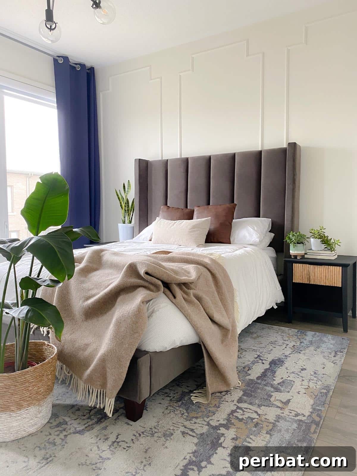 DIY Moulding Accent Wall