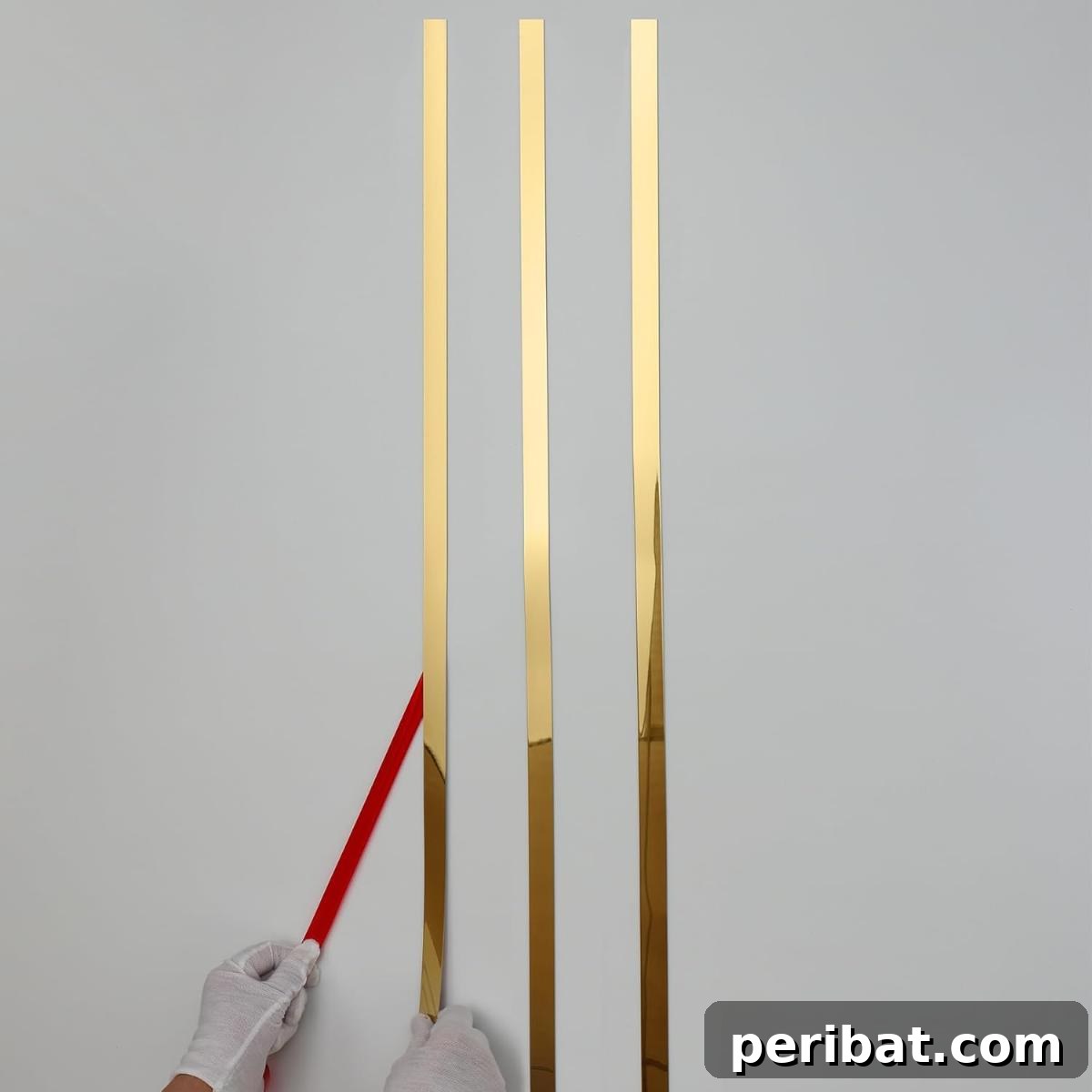 Gold Metalized Mirror-Like Finish Molding Trim