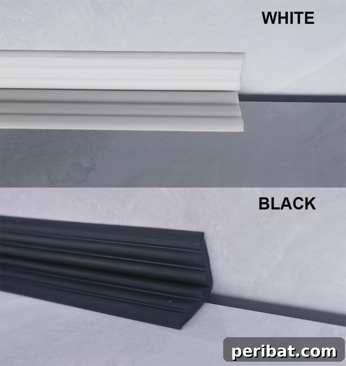 DIY Peel and Stick Wall Molding Trim