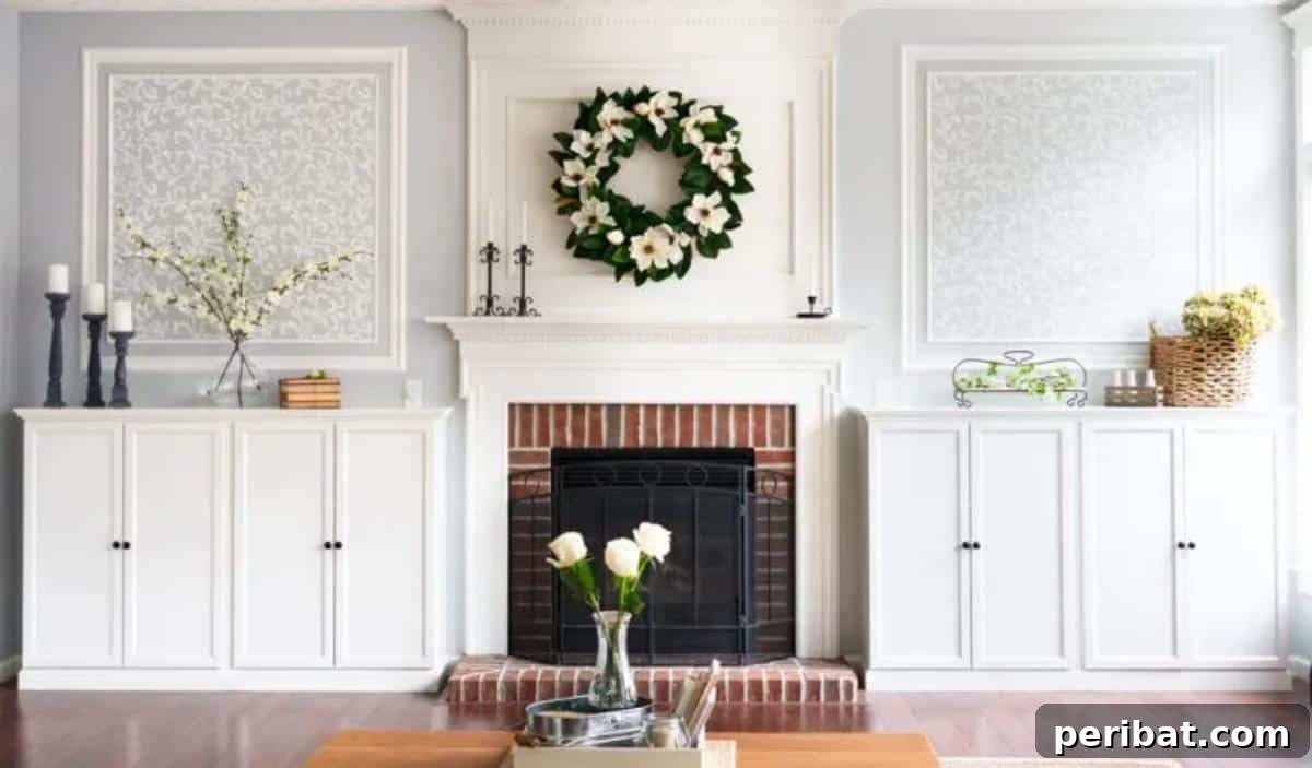 DIY Wall Paneling With Picture Frame Moldings
