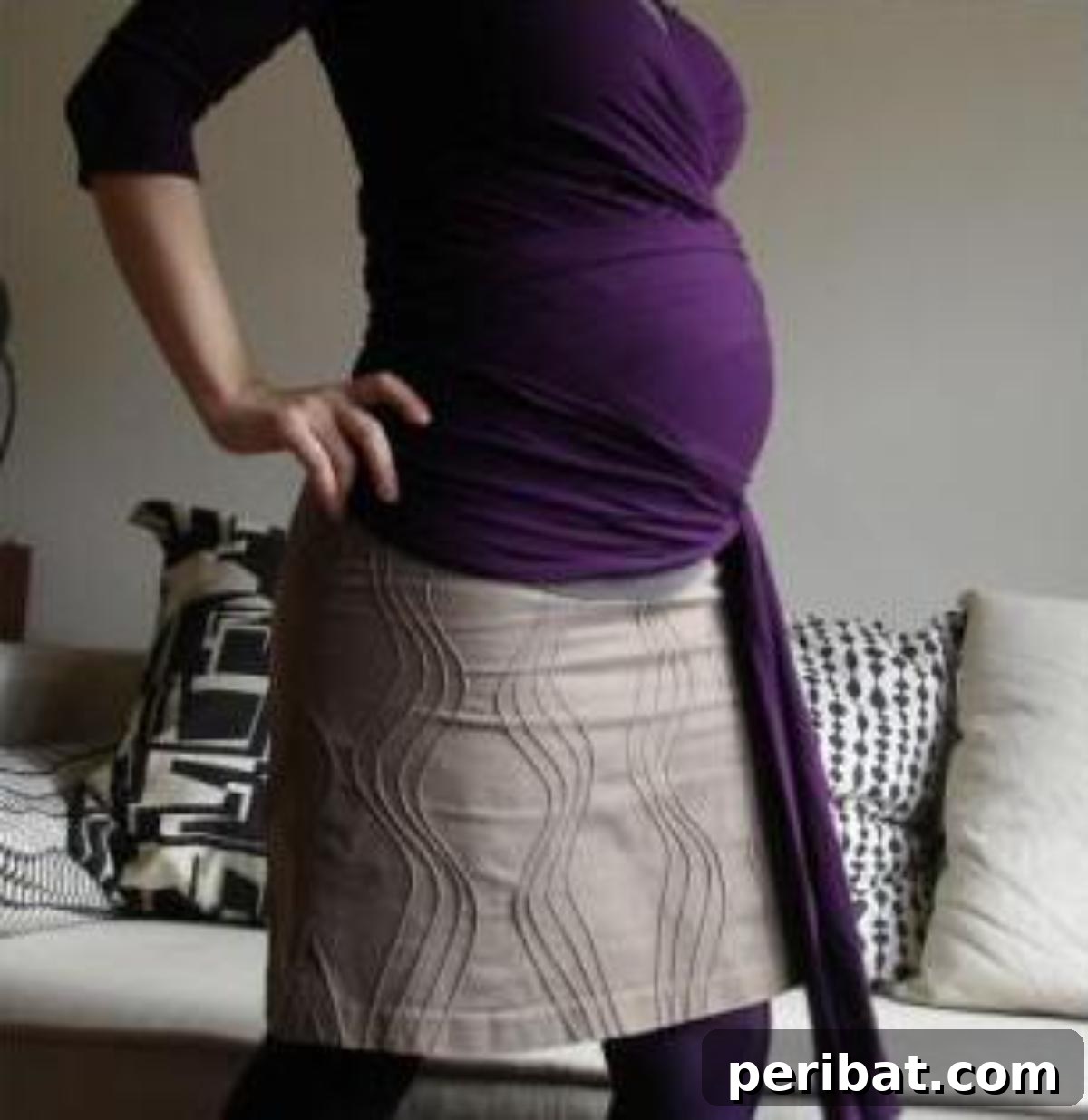 34 Stylish Maternity Sewing Patterns 19 Modest Maternity Mini Skirt