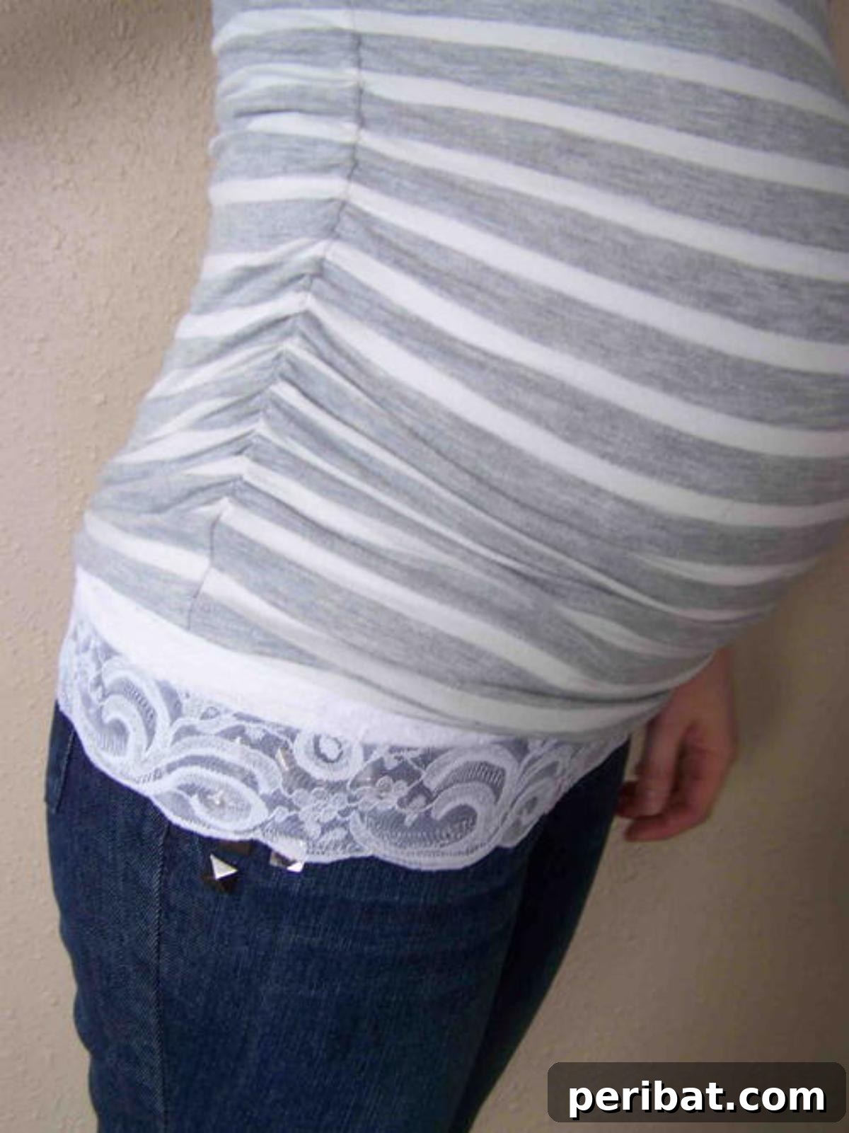 34 Stylish Maternity Sewing Patterns 23 Lace Trimmed Maternity Belly Bands