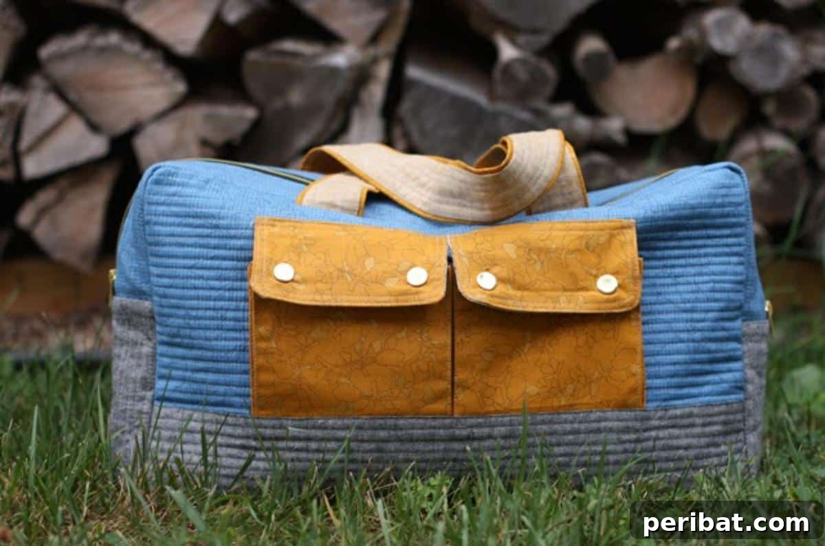 A robust and practical Cargo Duffle Bag, designed for easy packing and ideal for travel and adventures.