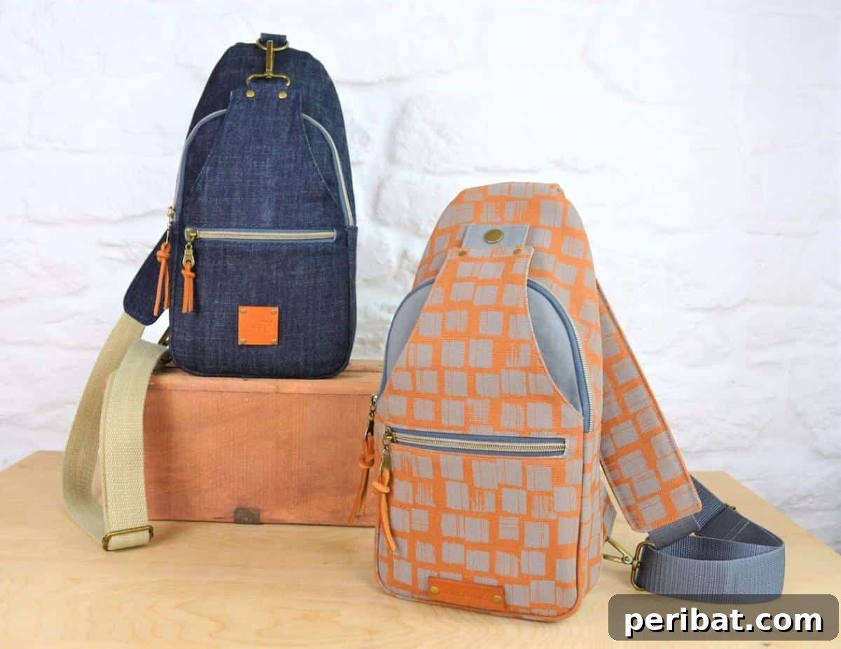 A versatile Sling Bag, offering a casual and comfortable way to carry essentials while on the go, suitable for both men and women.