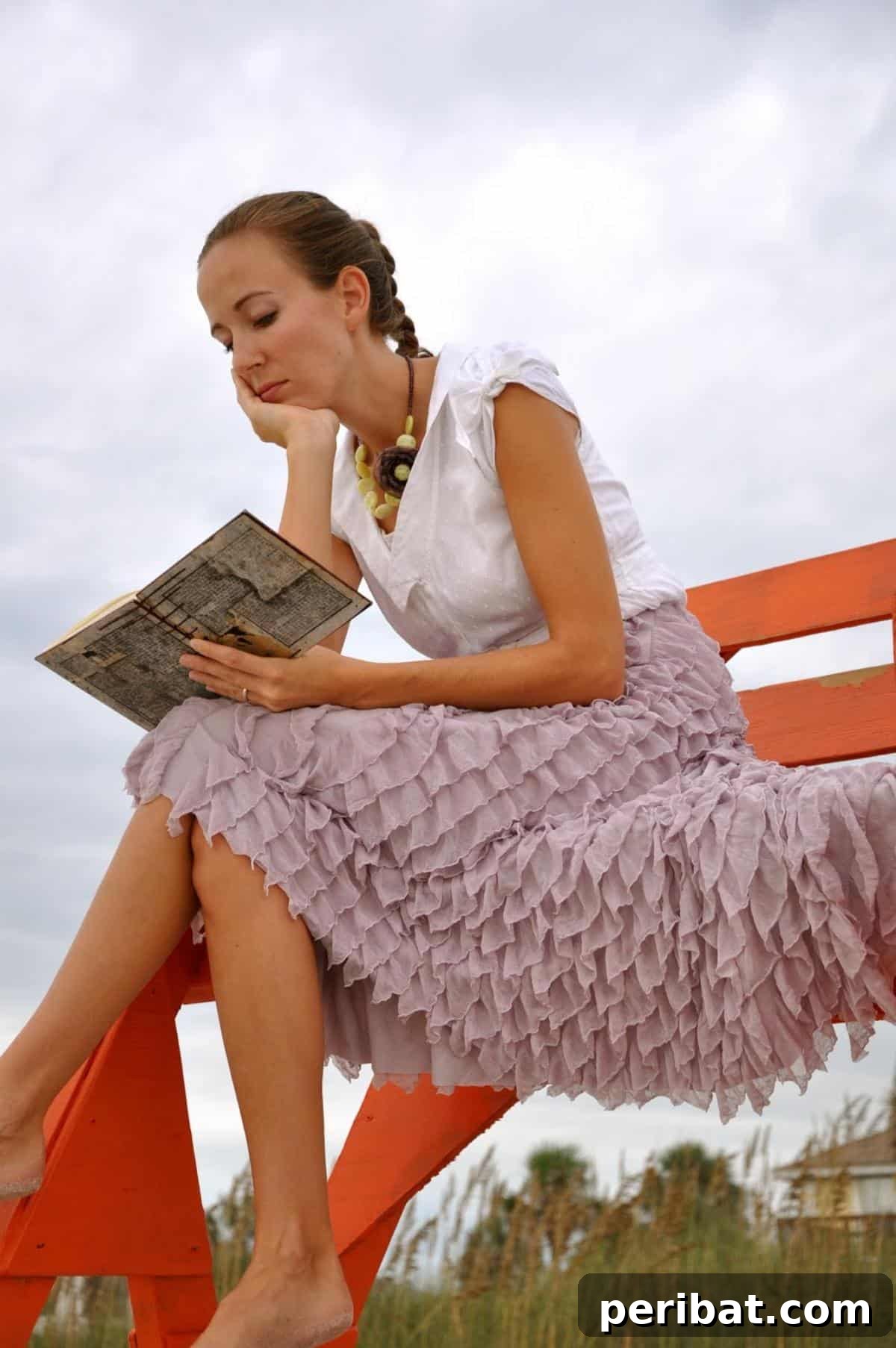 40 Chic Skirt Patterns for Every Style 12 Coastal Curtsy Skirt Sewing Tutorial