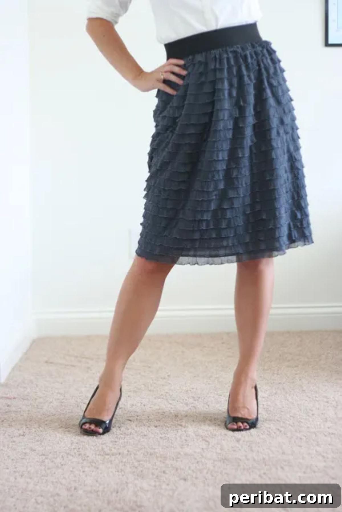 40 Chic Skirt Patterns for Every Style 28 Ruffle Skirt Feminine Sewing Pattern