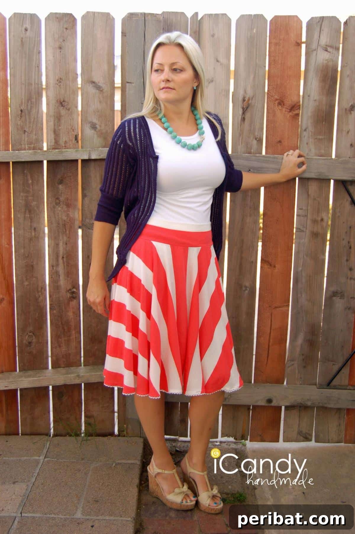40 Chic Skirt Patterns for Every Style 29 DIY Ice Cream Social Skirt Fun Summer Pattern