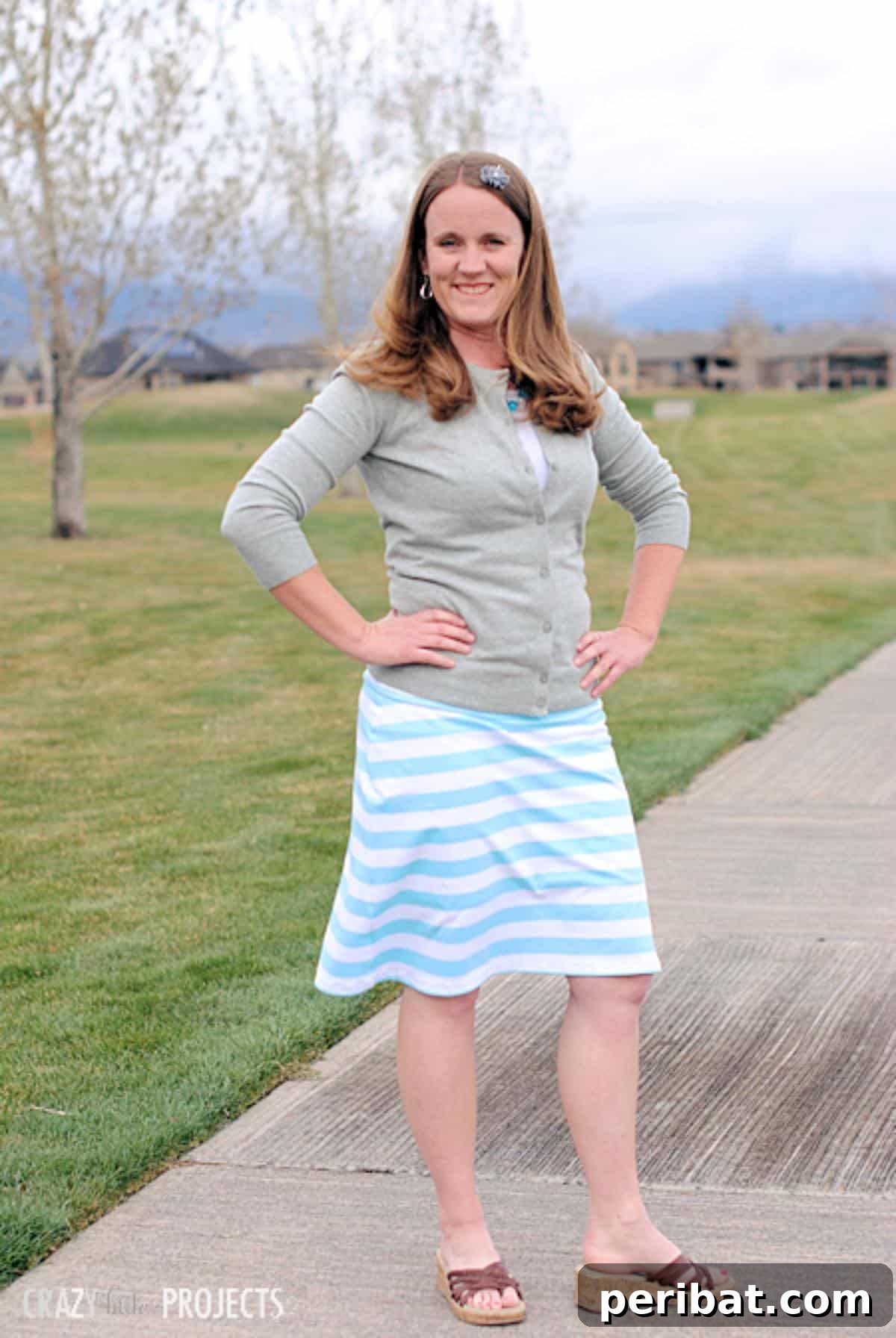 40 Chic Skirt Patterns for Every Style 30 Knee Length Knit Skirt Comfortable Tutorial