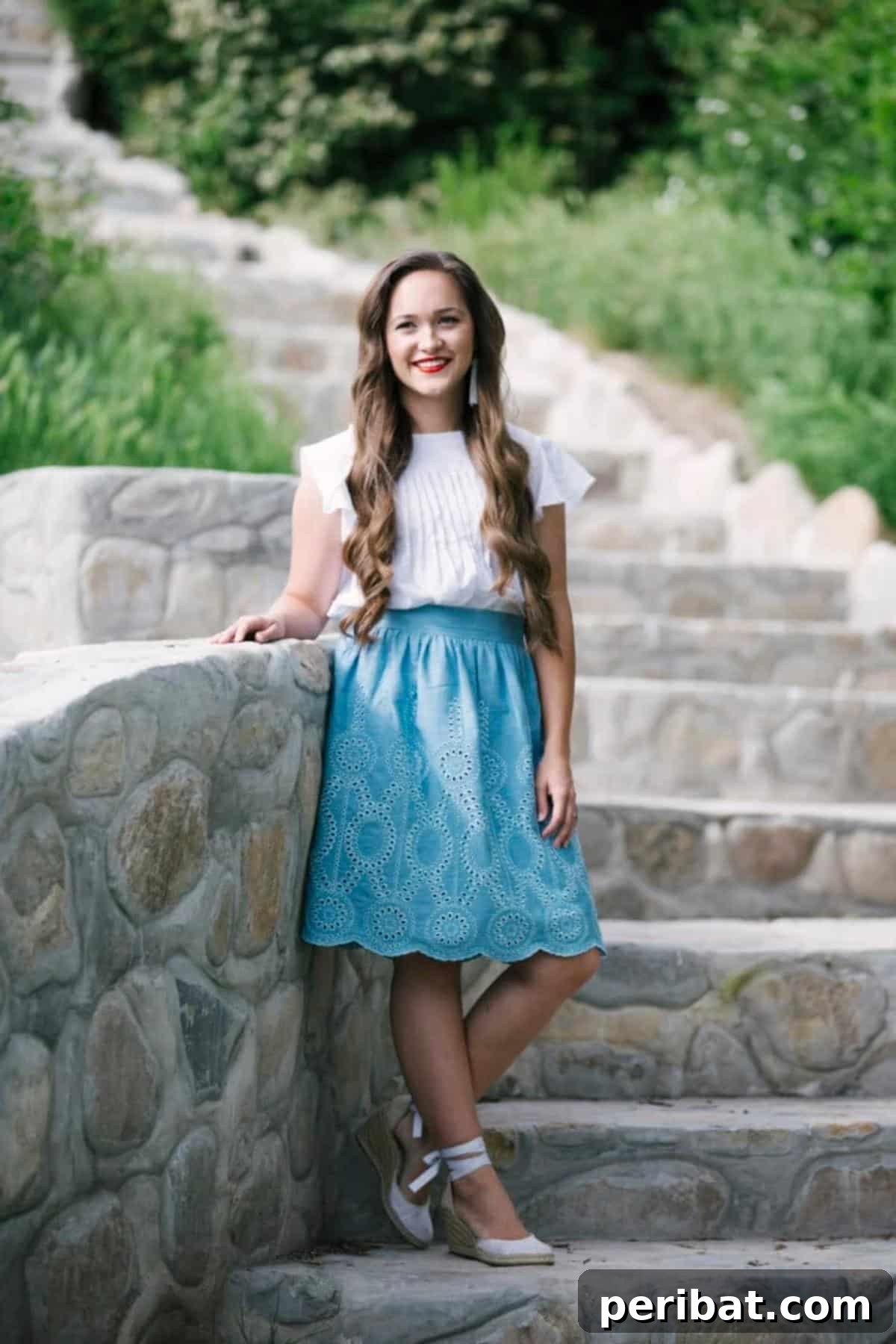 40 Chic Skirt Patterns for Every Style 4 DIY Women's Gathered Skirt Pattern Tutorial