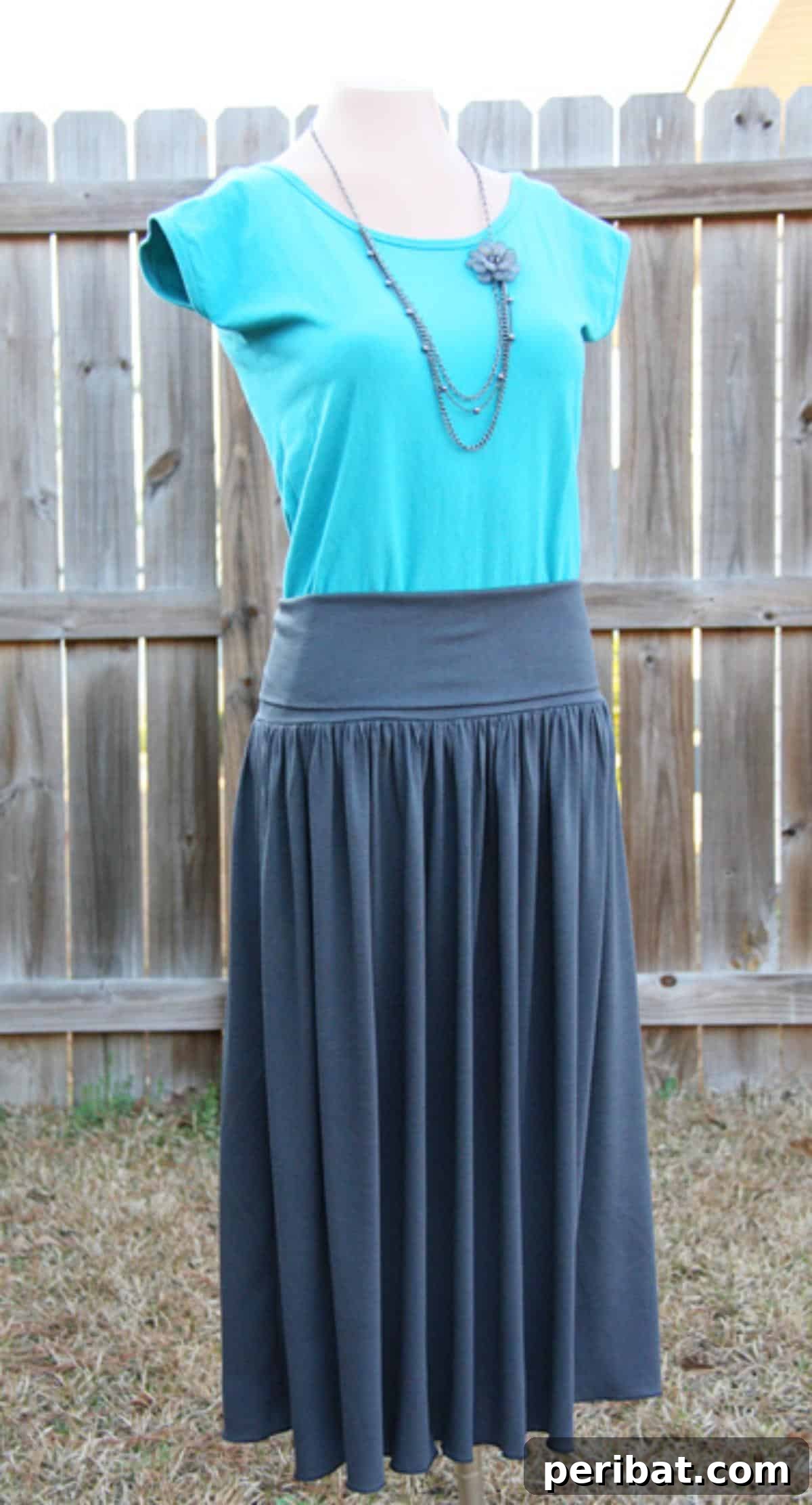 40 Chic Skirt Patterns for Every Style 33 Skirt with Yoga Style Waist Band Comfortable Pattern