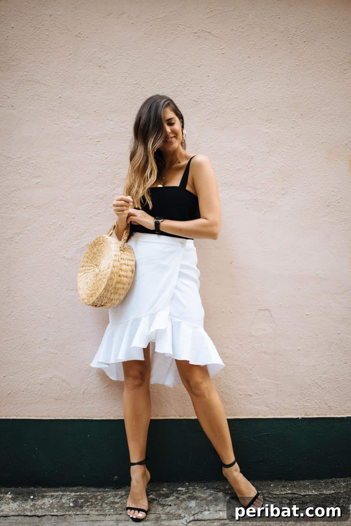 40 Chic Skirt Patterns for Every Style 5 DIY Ruffle Wrap Skirt Pattern for Custom Fit