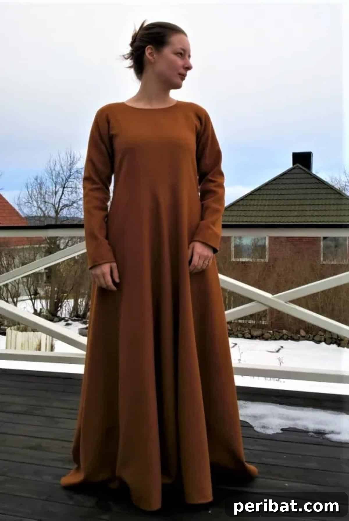 Simple Medieval and Viking Dress sewing pattern