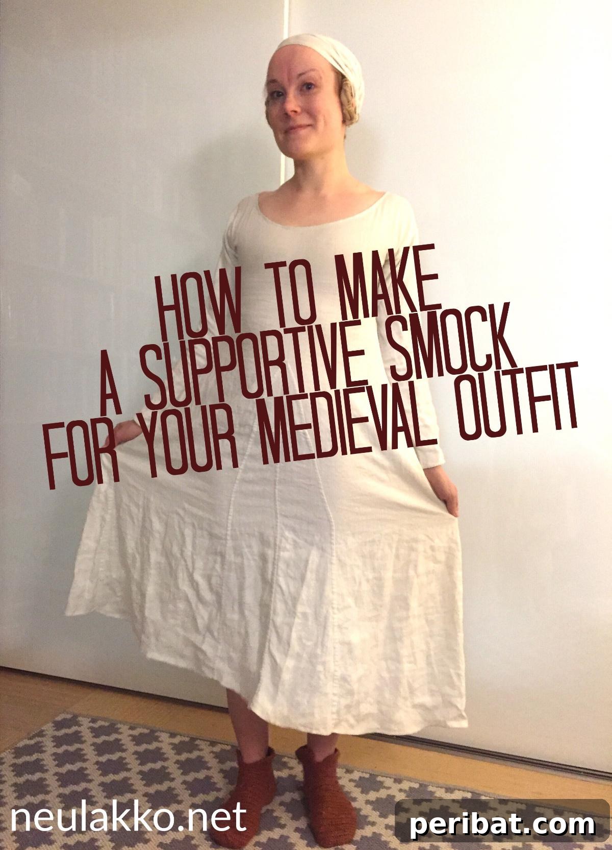 Supportive Smock for Medieval Outfit sewing pattern