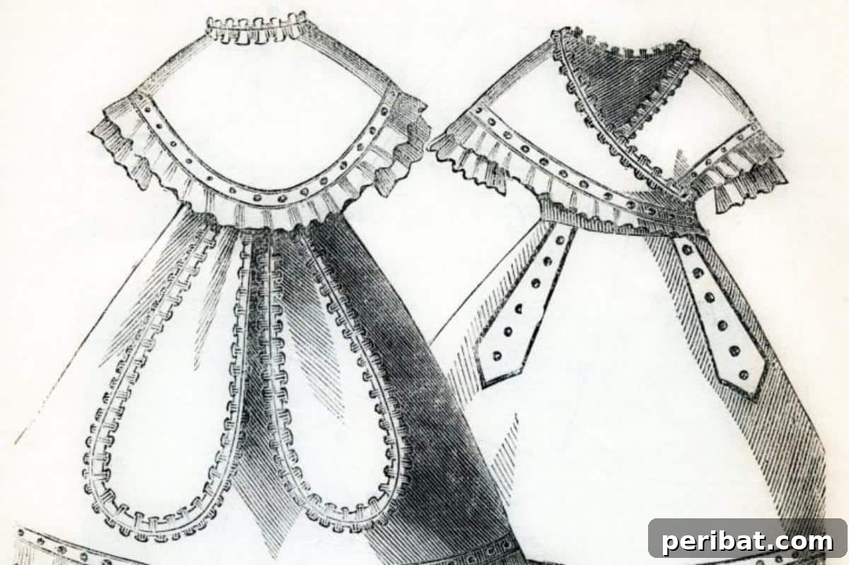 Marie Antoinette Dress sewing pattern from 18th century