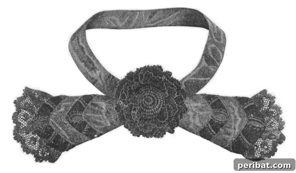 Ladies’ Fancy Cravat sewing pattern