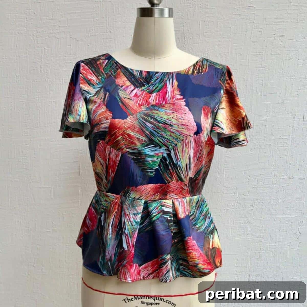 39 Stylish Blouse Sewing Projects 13 Peplum Summer Capri