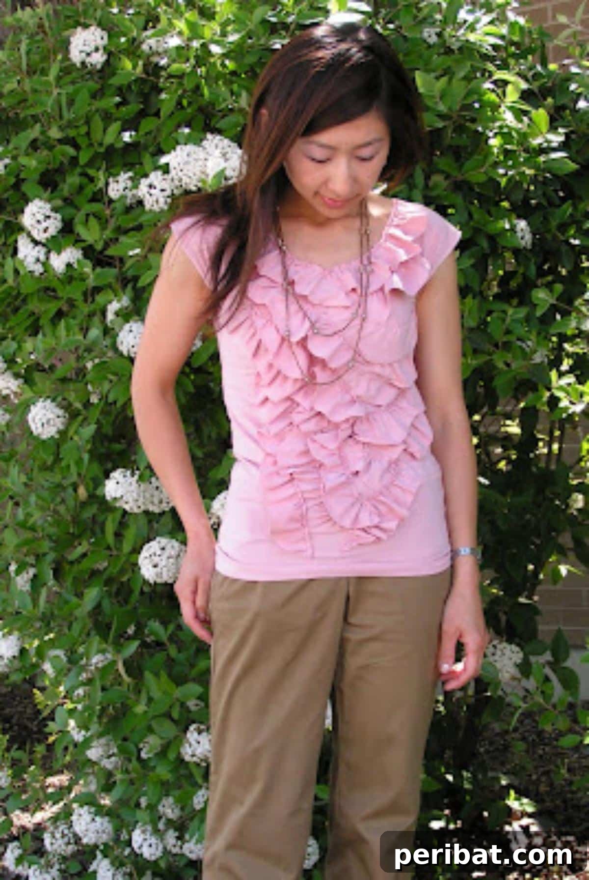 39 Stylish Blouse Sewing Projects 25 DIY Ruffle Shirt