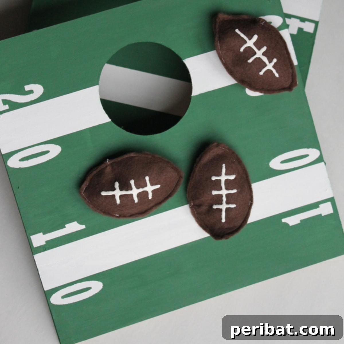 Mini Football Cornhole Game