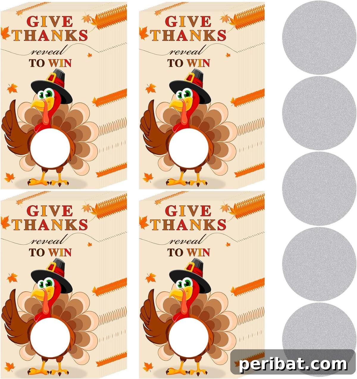 Thanksgiving Party Game Kit.