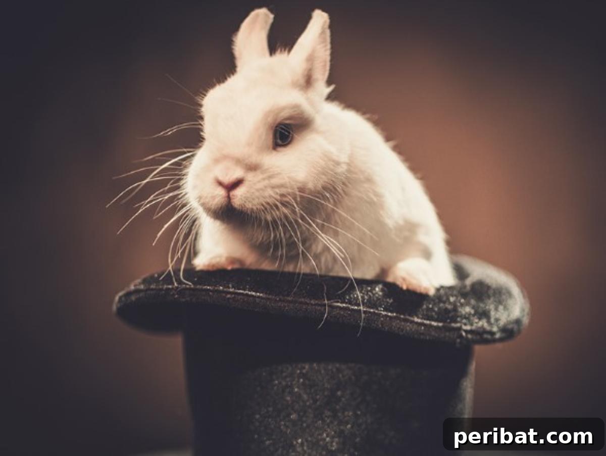 Rabbit in the hat.