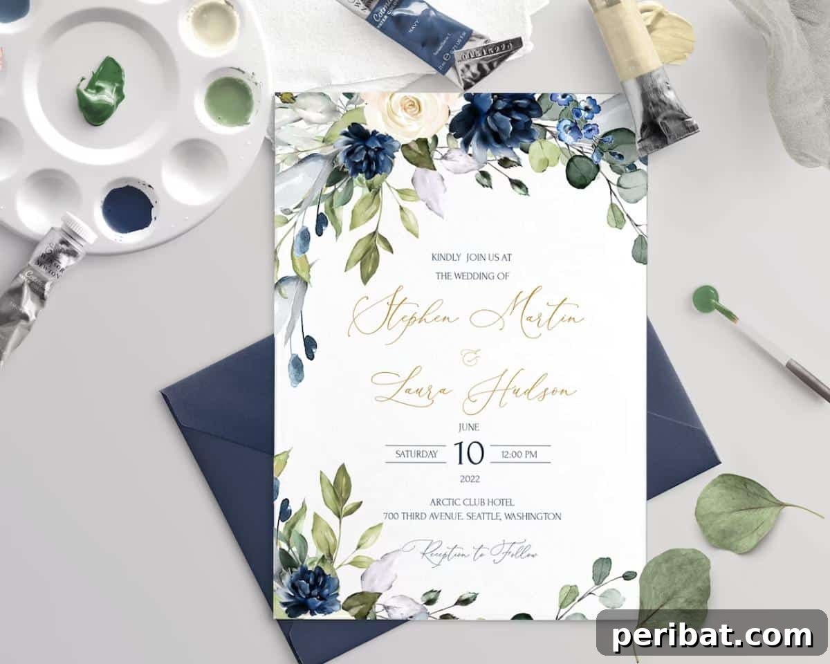 Stunning DIY Wedding Invites: 33 Creative Ideas and Starter Kits 30 Ocean Wedding Invitation