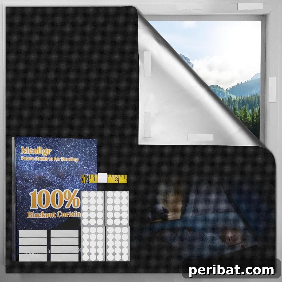 20 Clever DIY Roman Shade Ideas 22 DIY Blackout Curtains providing complete room darkening.