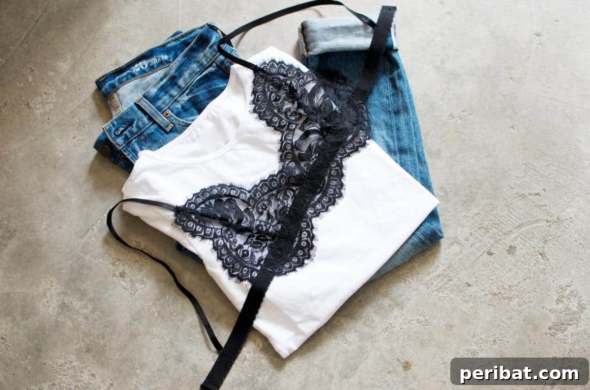 DIY Lace Bralette