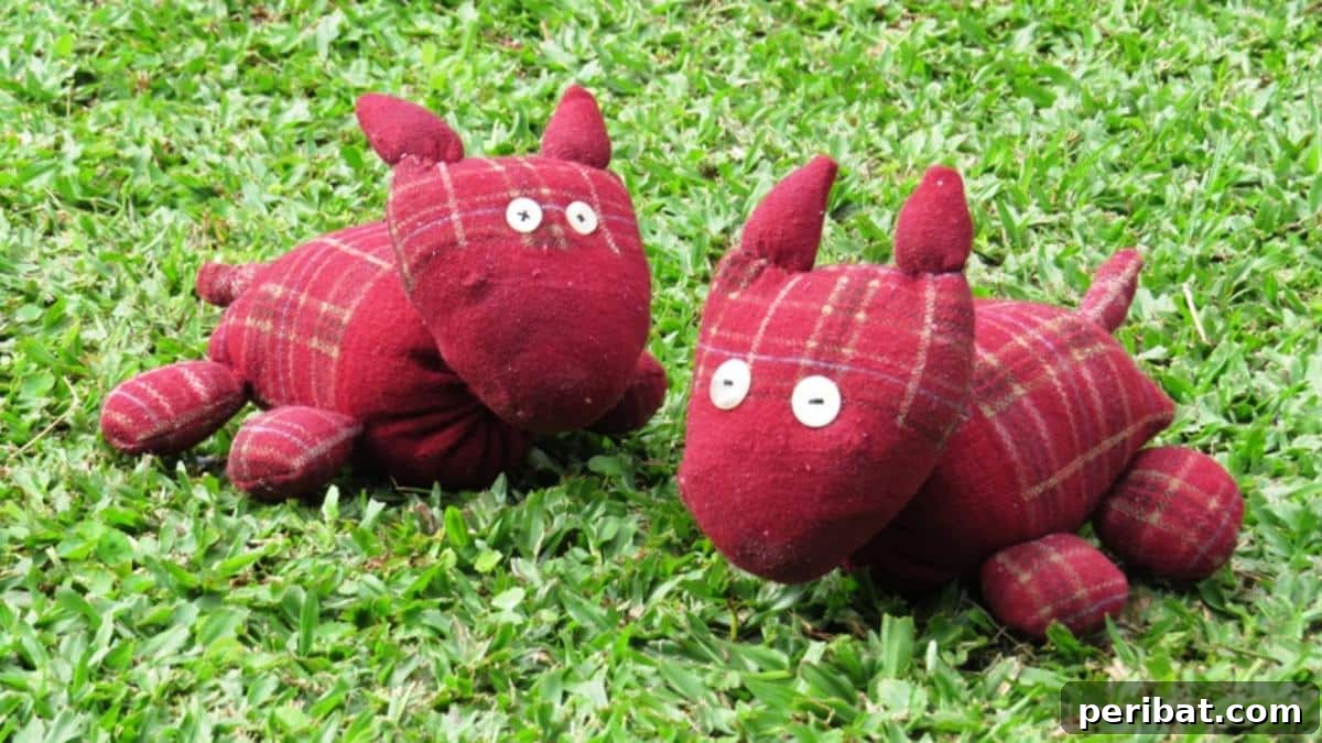 DIY sock dogs.