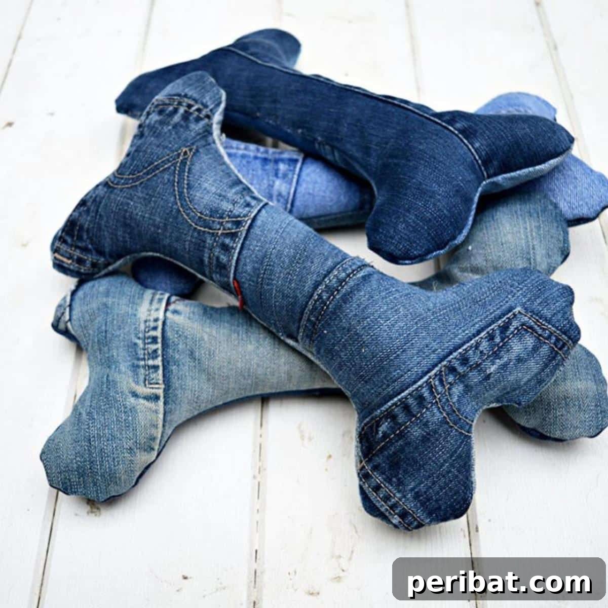 Denim Handmade Dog Toys