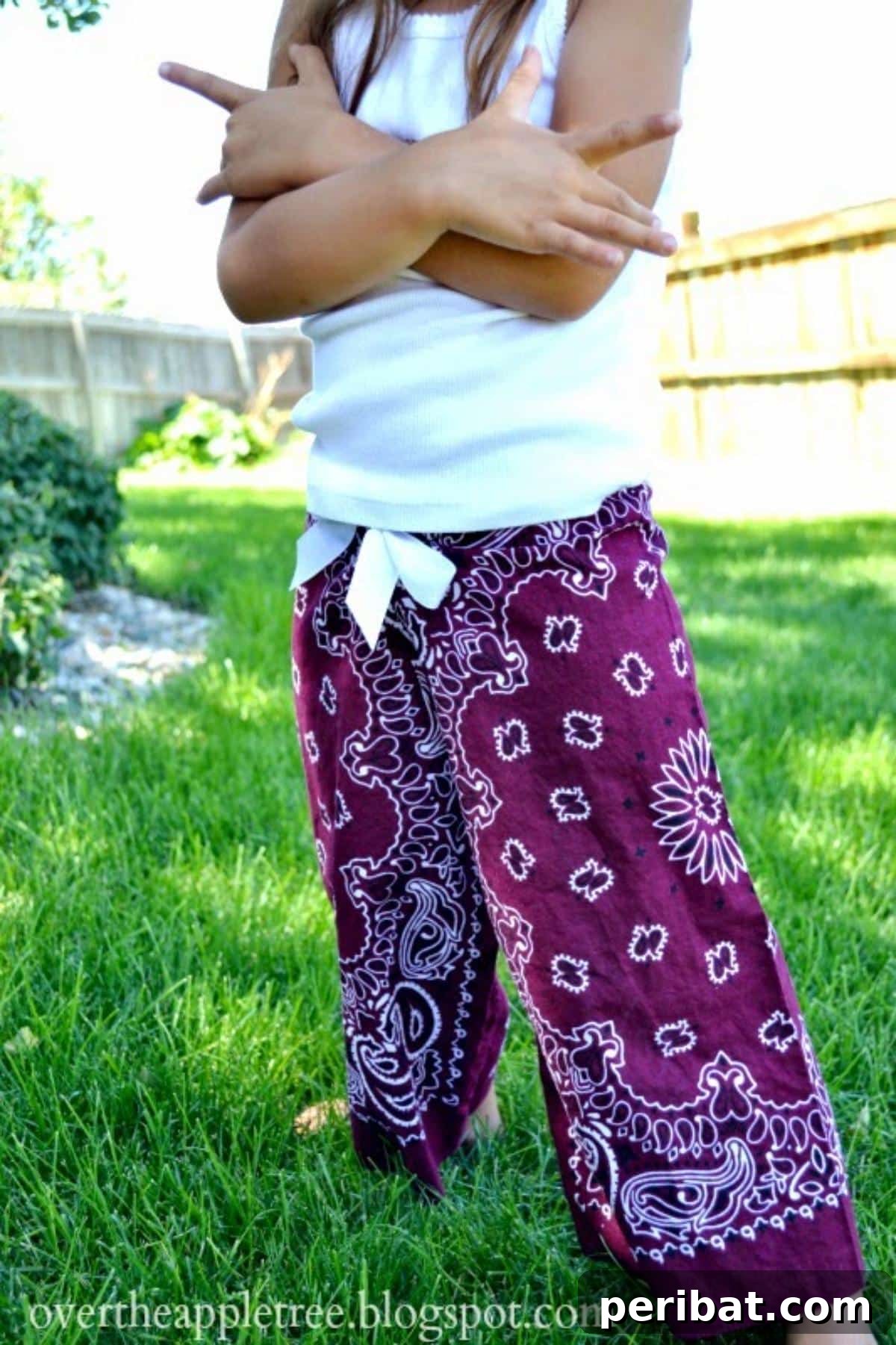 Groovy Garments: 38 70s Sewing Patterns for Timeless Style 17 DIY Bandana Pants