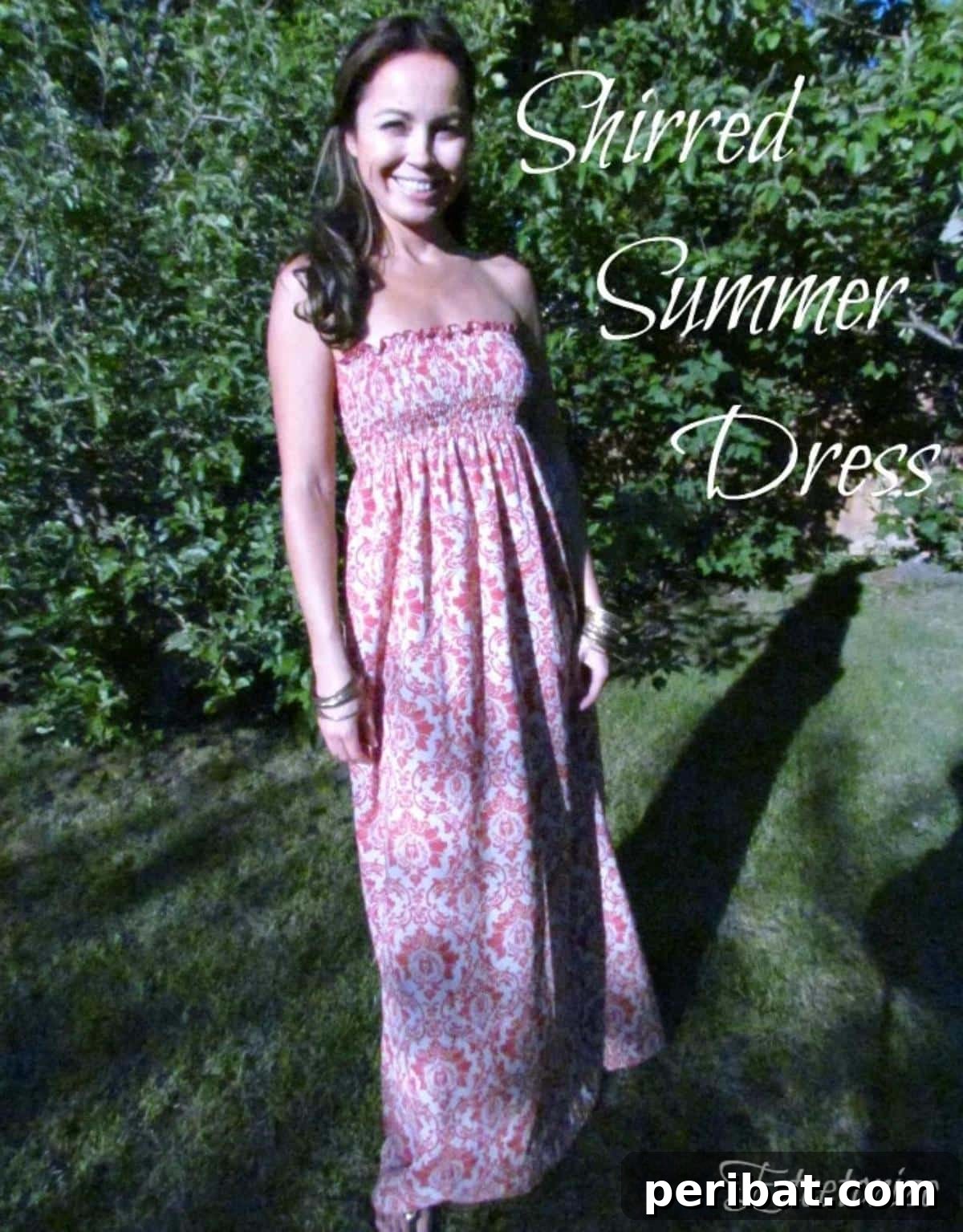 Groovy Garments: 38 70s Sewing Patterns for Timeless Style 3 Shirred Summer Dress