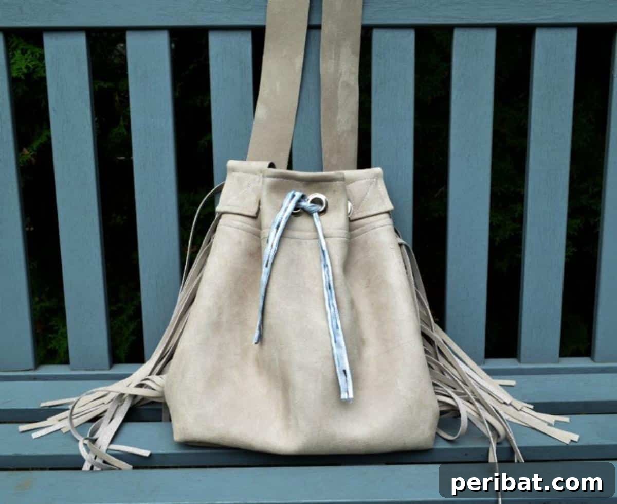 Groovy Garments: 38 70s Sewing Patterns for Timeless Style 22 DIY Fringe Bag