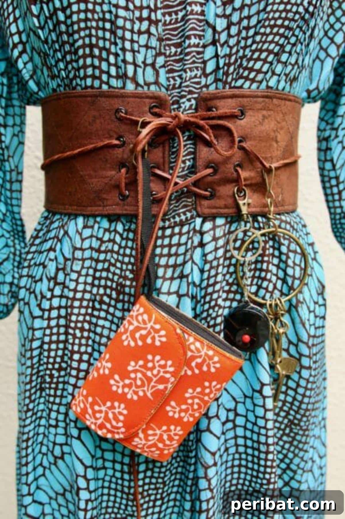 Groovy Garments: 38 70s Sewing Patterns for Timeless Style 23 Boho Chic Belt With a Secret Pocket