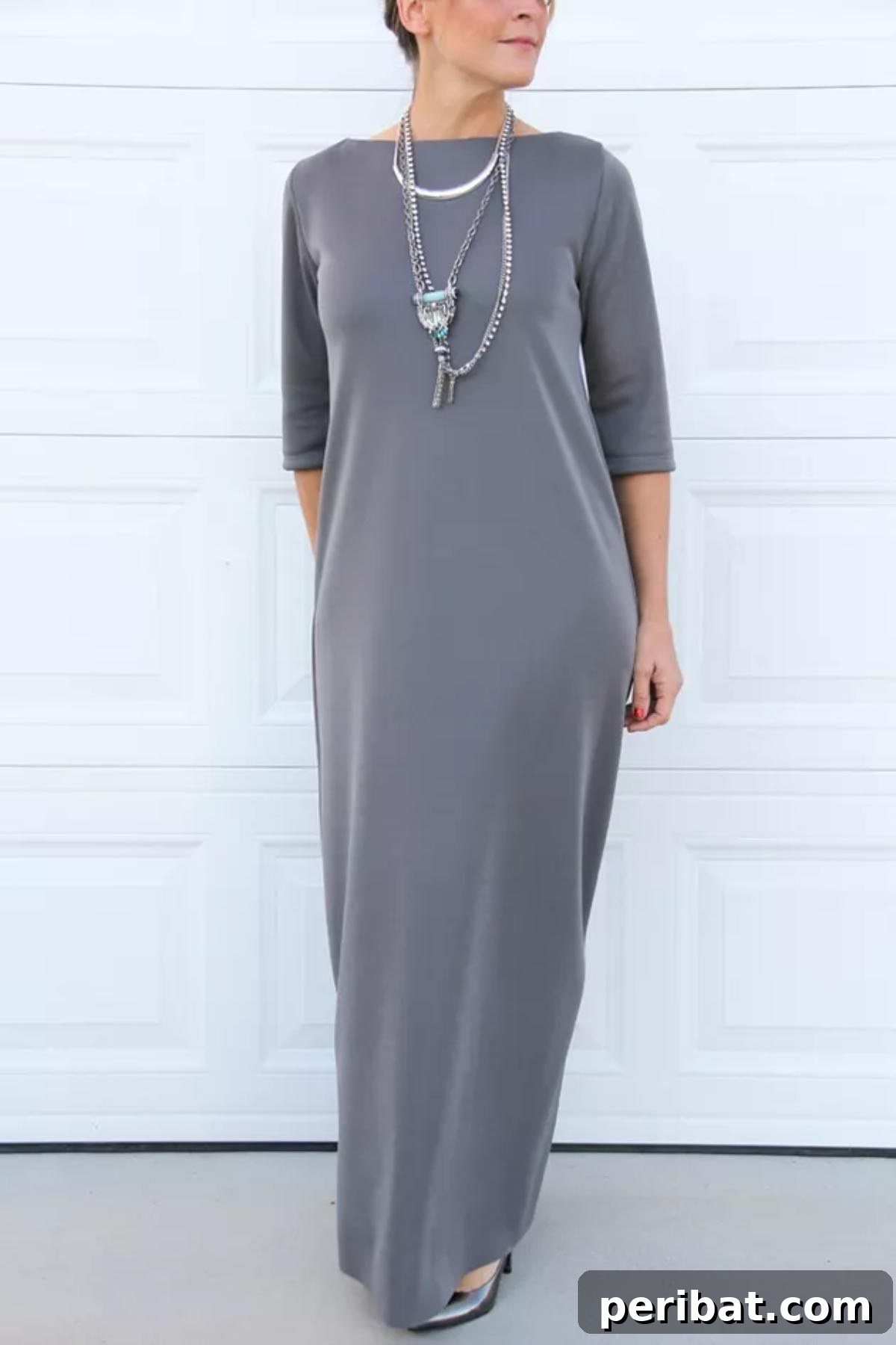 Groovy Garments: 38 70s Sewing Patterns for Timeless Style 4 Knit T-Shirt Maxi Dress