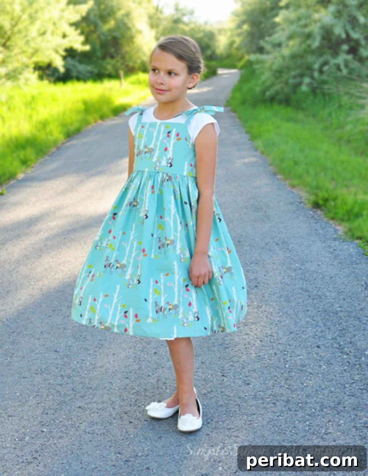 Groovy Garments: 38 70s Sewing Patterns for Timeless Style 31 Vintage Dress by Simple Simon & Company for Weallsew