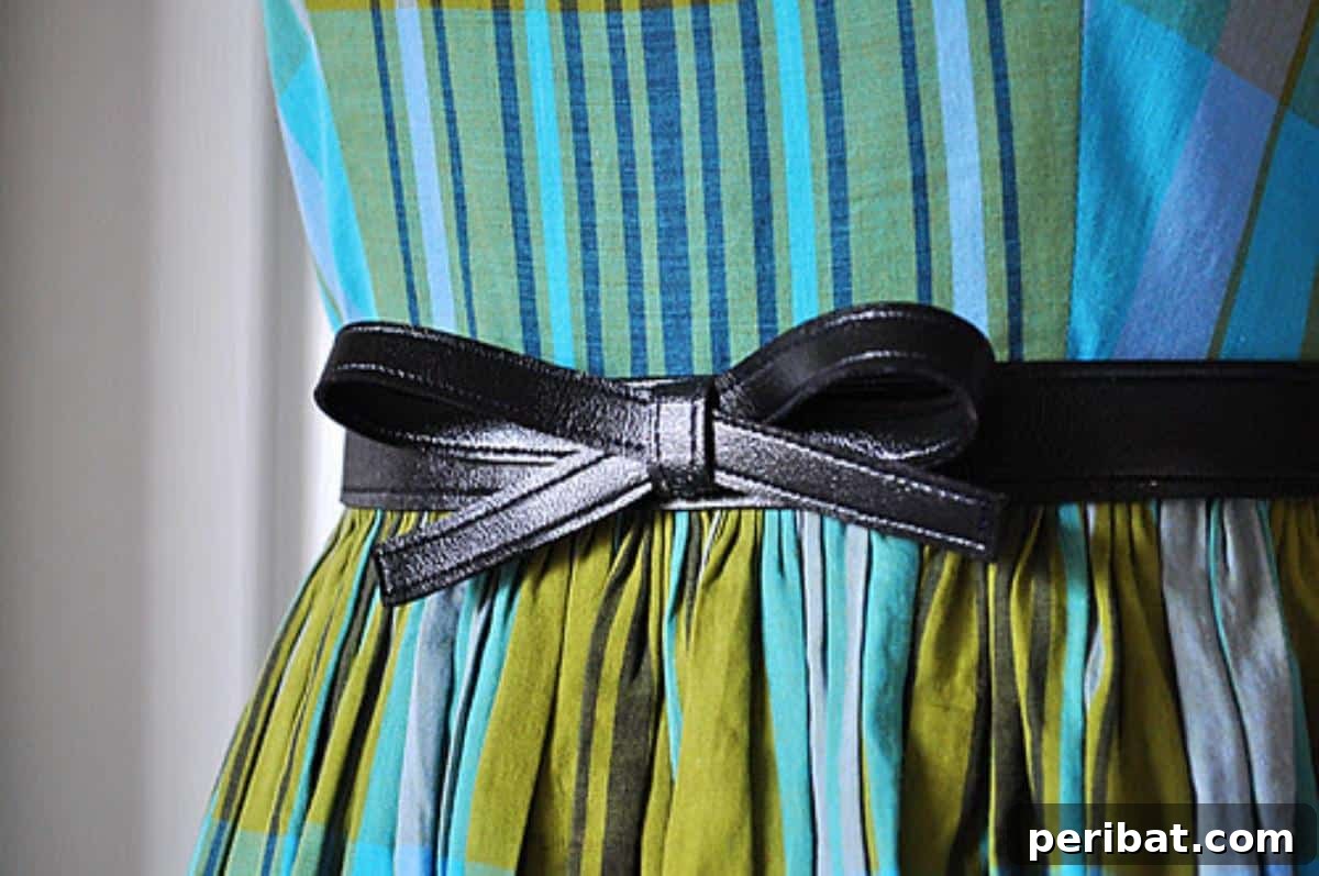 Groovy Garments: 38 70s Sewing Patterns for Timeless Style 37 DIY The Bow Belt