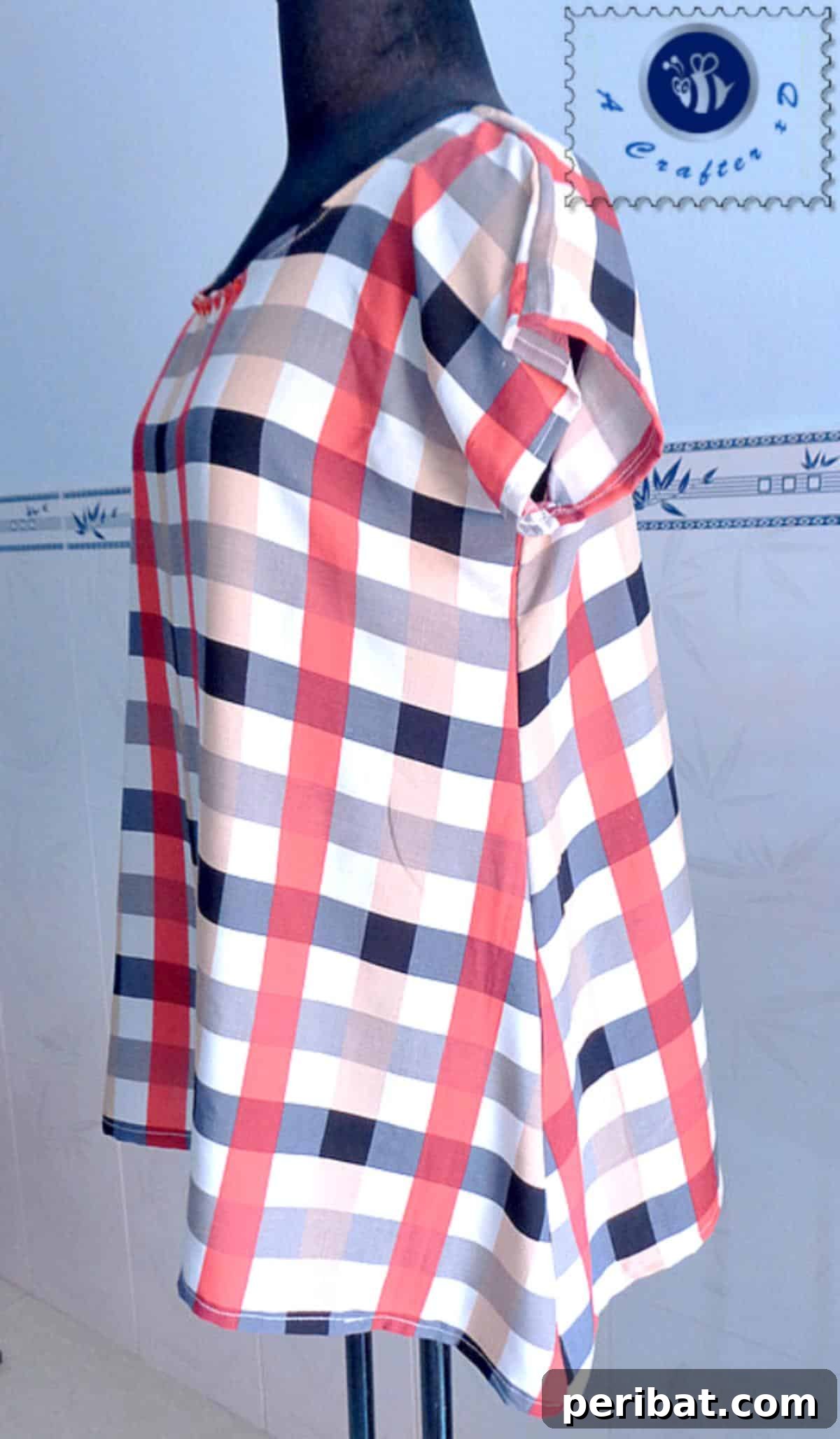 30 Free Plus Size Sewing Projects 13 Oversized Tunic