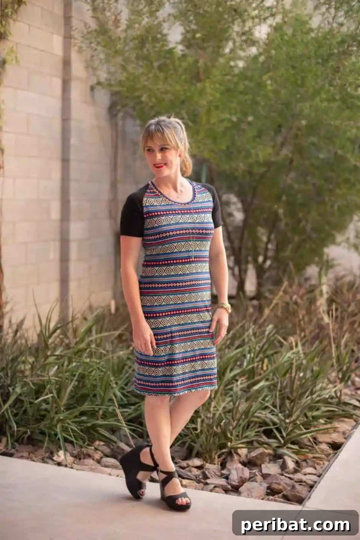 30 Free Plus Size Sewing Projects 29 The Alcoy Dress