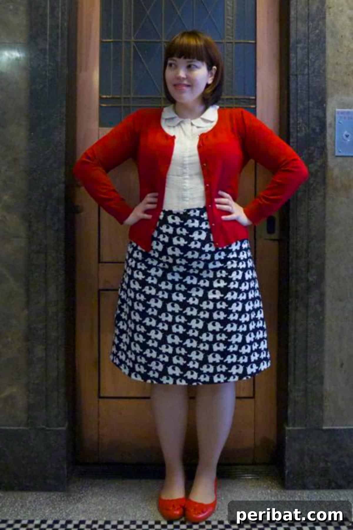 30 Free Plus Size Sewing Projects 5 DIY Dumbo Skirt