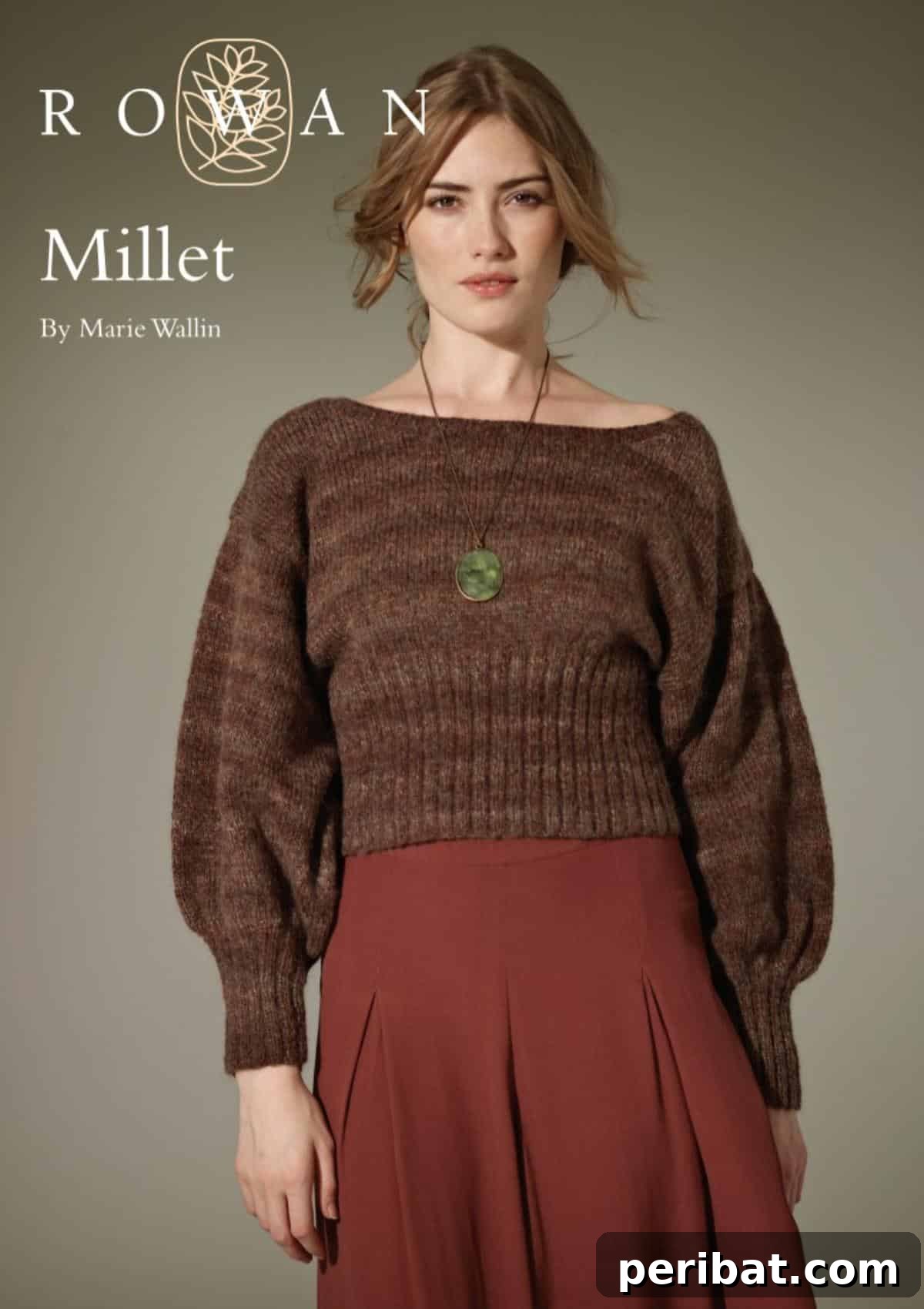 Sewing Through the Thirties: 28 Classic Patterns 16 ‘Millet’ Women Bishop Sleeve Jumper