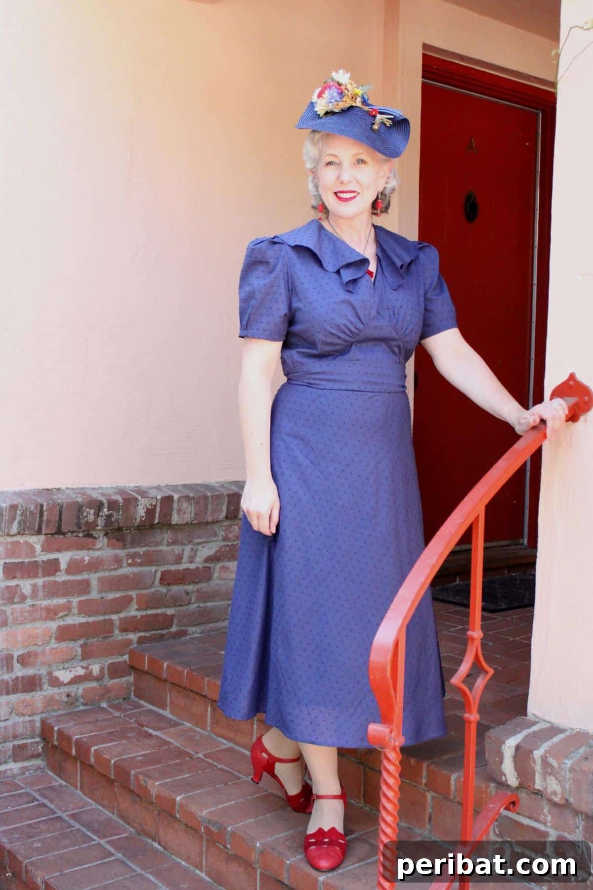 Sewing Through the Thirties: 28 Classic Patterns 27 1930’s Cotton Summer Dress