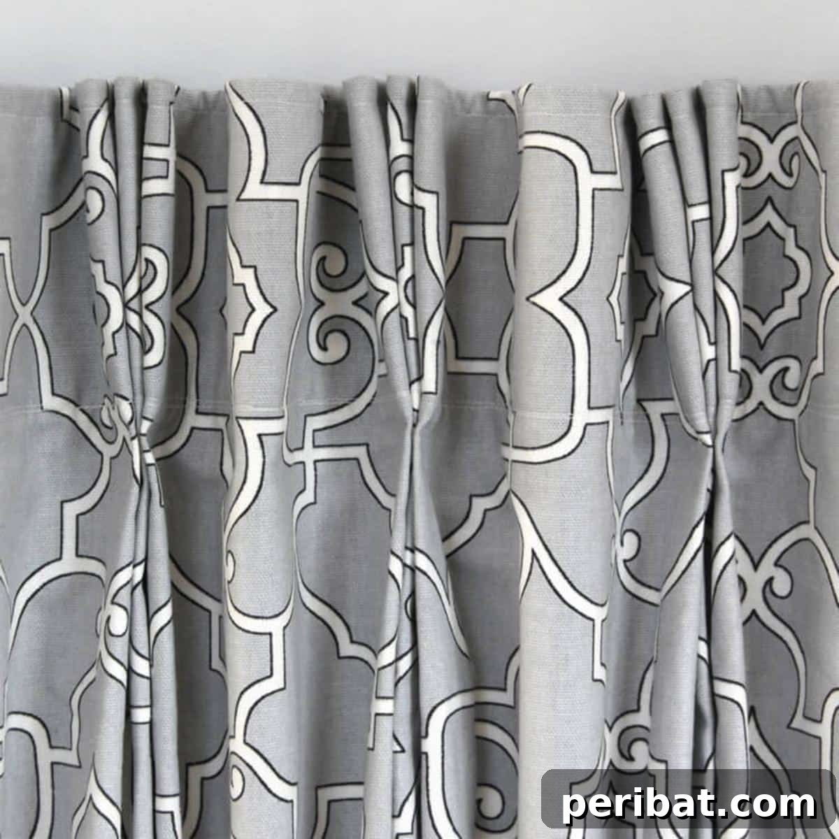 Pinch Pleat Curtains with Pleater Tape, showcasing classic elegance.