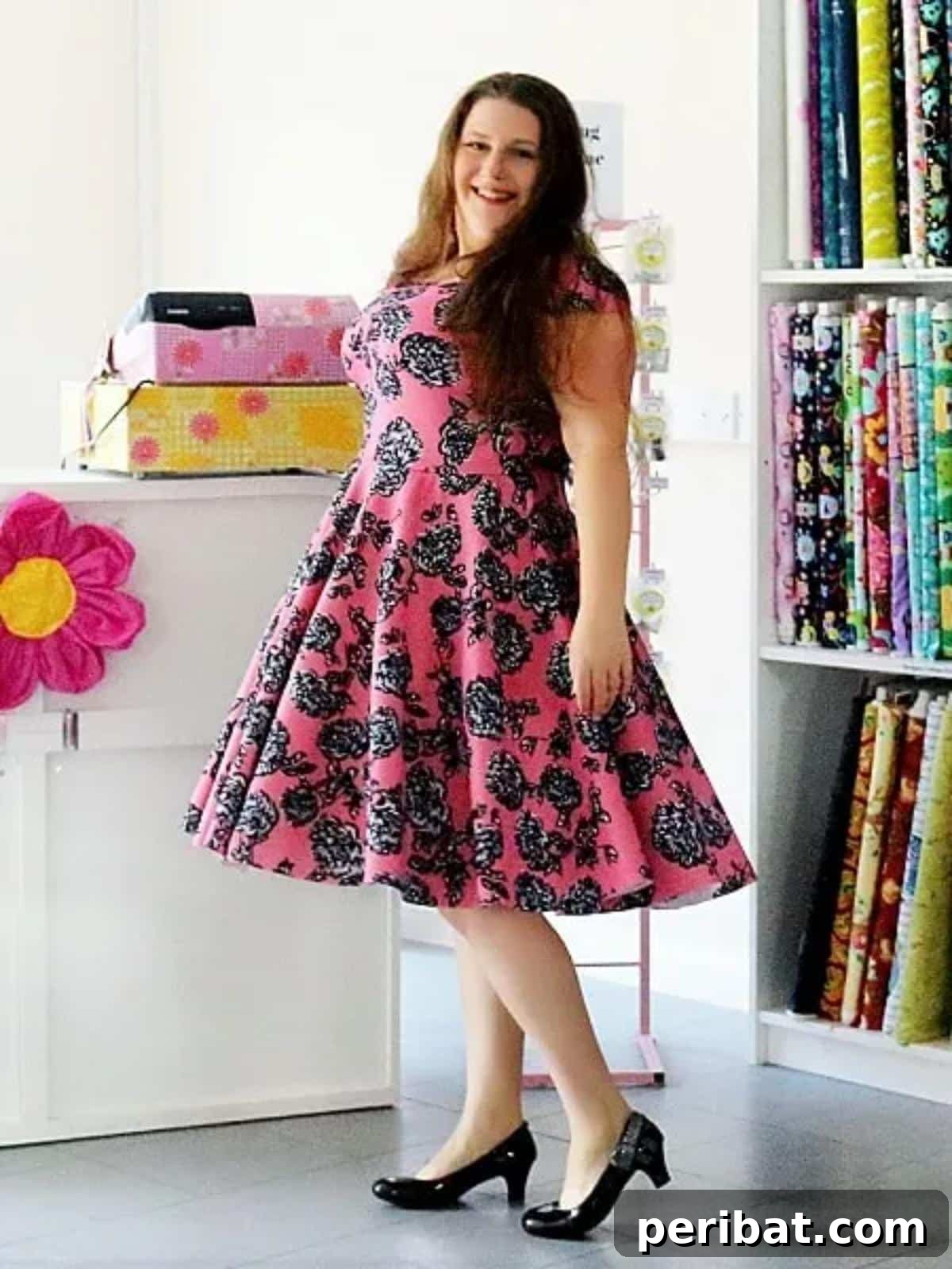 Discover 38 Free Vintage Sewing Patterns 19 Easy Scuba Fabric Dress - a structured yet comfortable modern dress