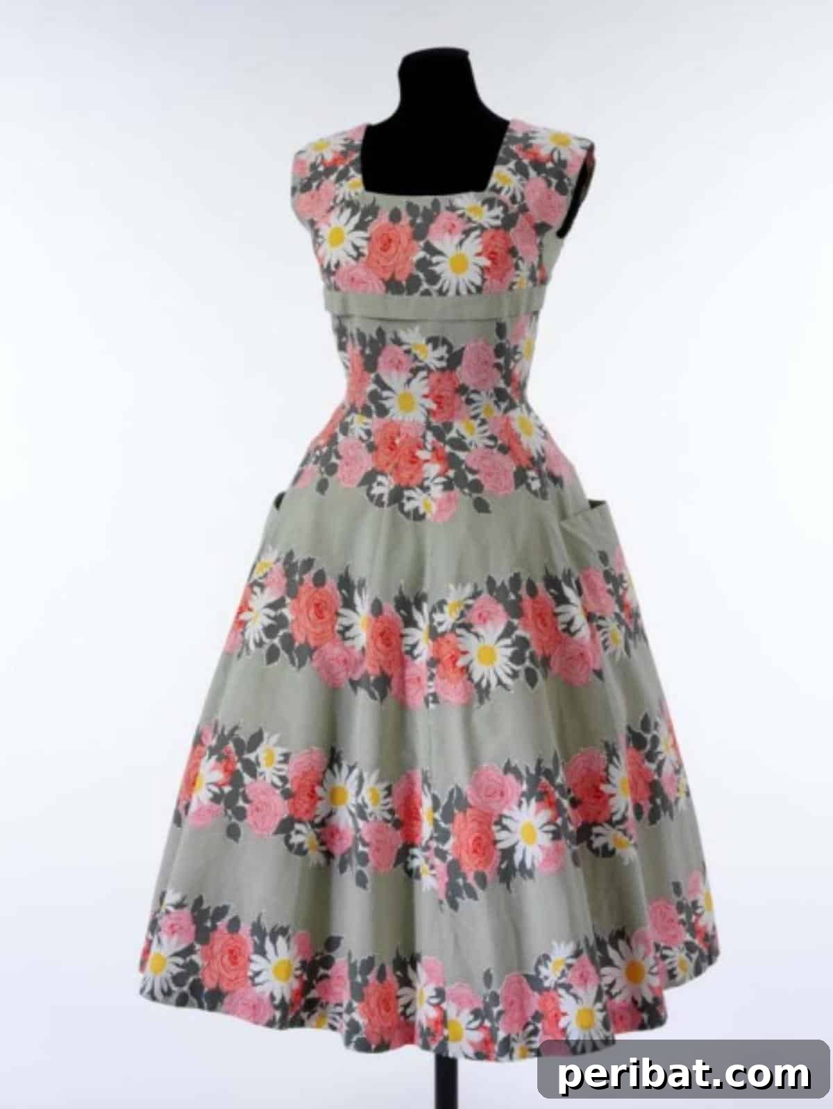 Discover 38 Free Vintage Sewing Patterns 4 Couture Inspired Dress - a classic 1950s-style gown