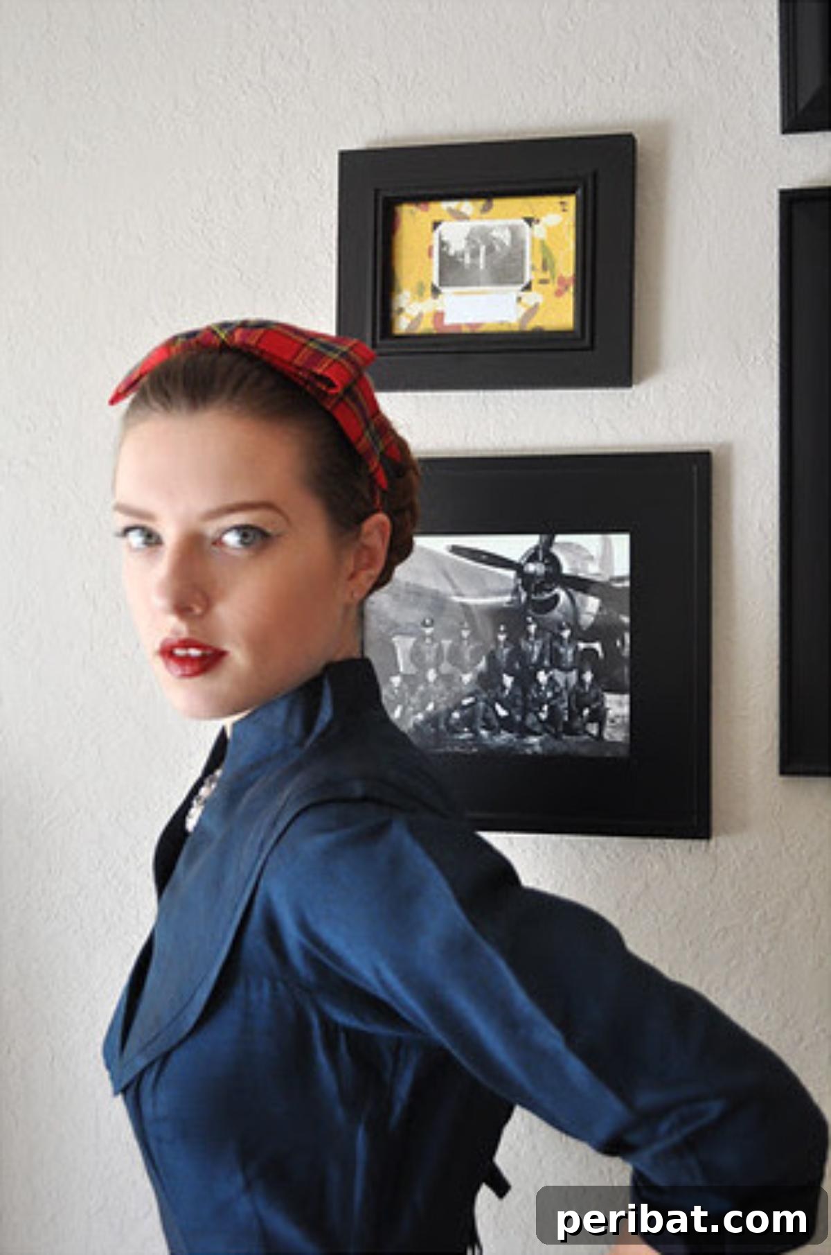 Discover 38 Free Vintage Sewing Patterns 31 1950s Bow Headband - a stylish headband with a fabric bow