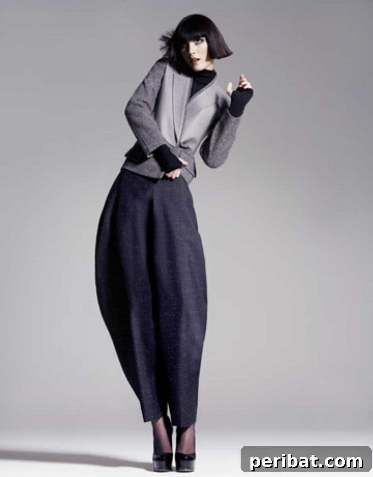 Discover 38 Free Vintage Sewing Patterns 32 Zoot Alors - a pair of stylish pleated trousers with a unique silhouette