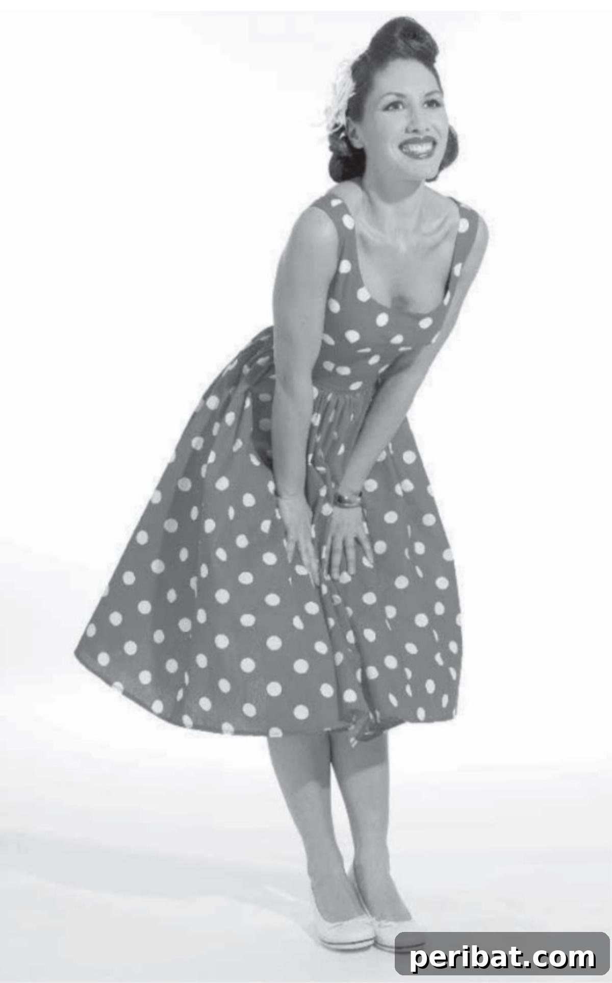 Discover 38 Free Vintage Sewing Patterns 6 Bette Dress - a flattering vintage-style dress with polka dots